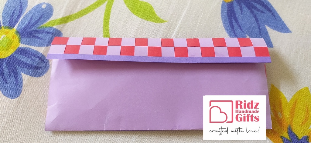 Paper Weaved Envelopes