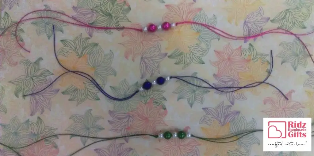 Minimalist Bead Rakhis