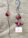 Elegant Floral Lumba Rakhi Set