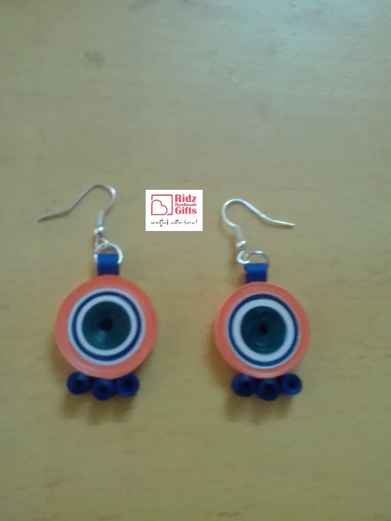 Tricolor Earrings