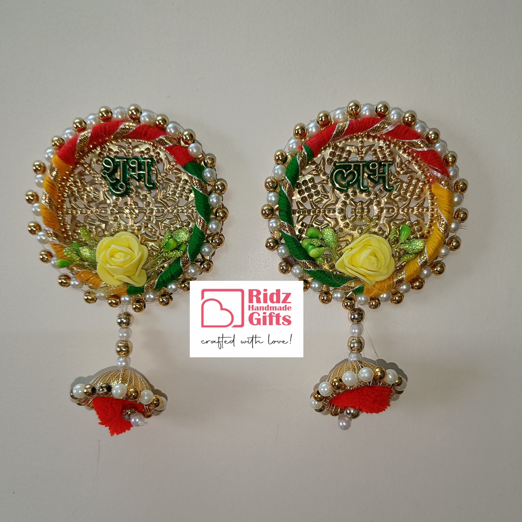 Shubh Labh with Single Hanging