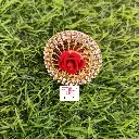 Red Rose Adjustable Ring 