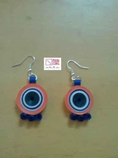 Tricolor Earrings