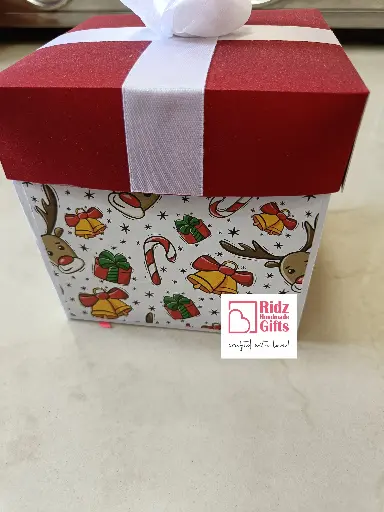 Two Layer Chocolate Explosion Box with Shaker Card 