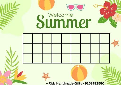 Design 1 - Welcome Summer