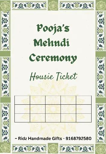 Design 2 - Mehendi Theme