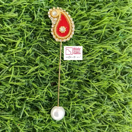 Keri(Paisley) Patch Brooch 