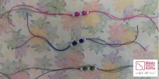 Minimalist Bead Rakhis