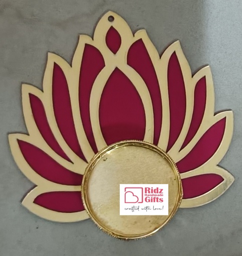 Acrylic Lotus Tealight Candle Holder