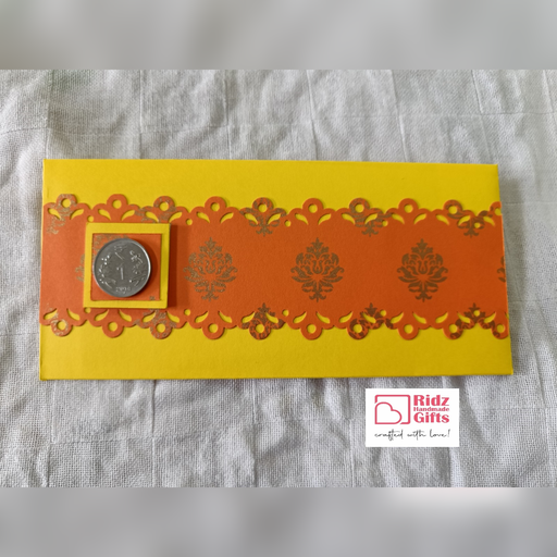 [RIDZ0004] Yellow and Orange Envelope